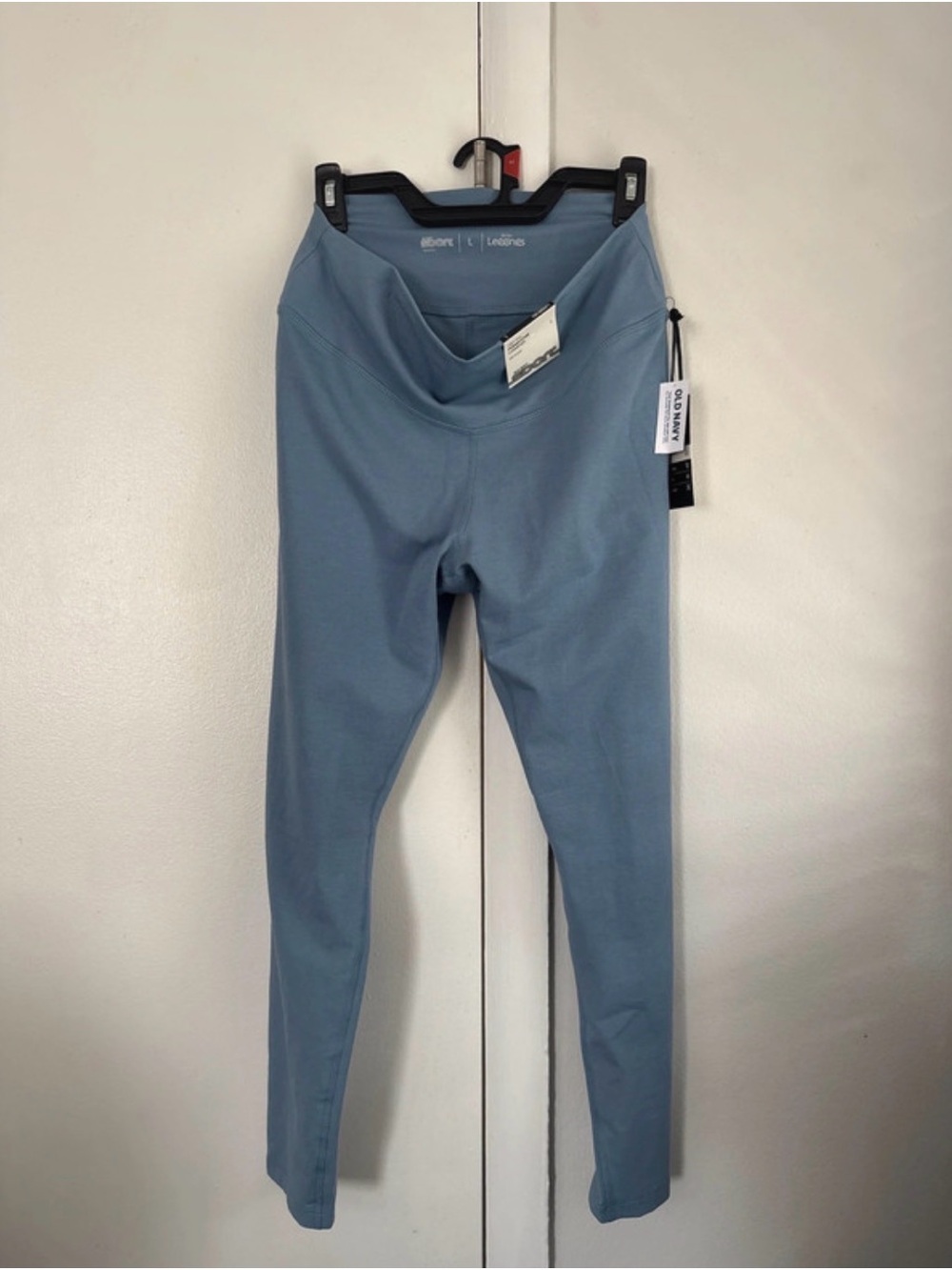 Old Navy Girls Light Blue V-Waist Leggings